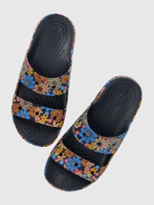 Květinové pantofle Crocs