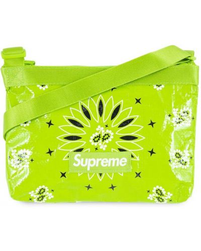 Чанта Supreme зелено