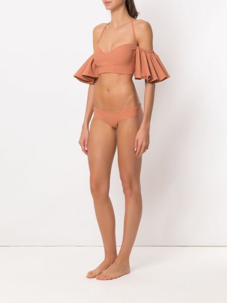 Bikini mit rüschen Amir Slama orange