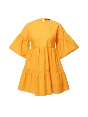 Mini šaty Nasty Gal oranžová
