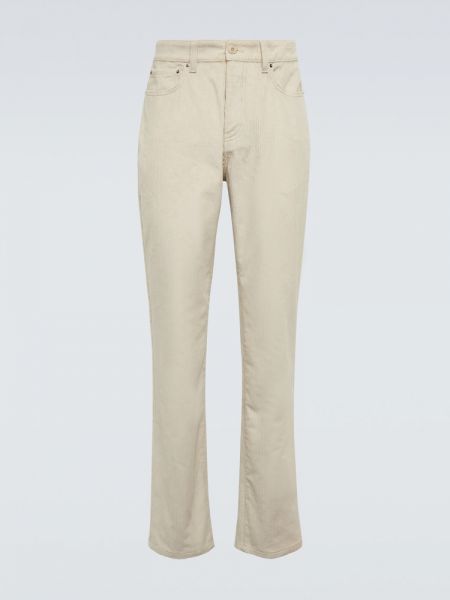 Chino панталони от рипсено кадифе Gabriela Hearst бяло