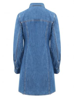 Mini šaty Veronica Beard modré