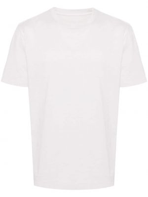 Kokvilnas t-krekls džersija Maison Margiela pelēks