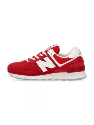 Sneakersy New Balance 574 czerwone
