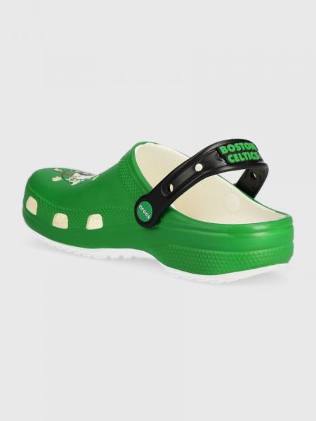Шлепанцы Crocs зеленые