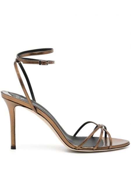 Leder riemchensandalen Giuseppe Zanotti