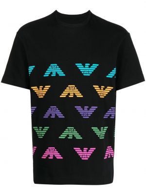 T-shirt Emporio Armani svart