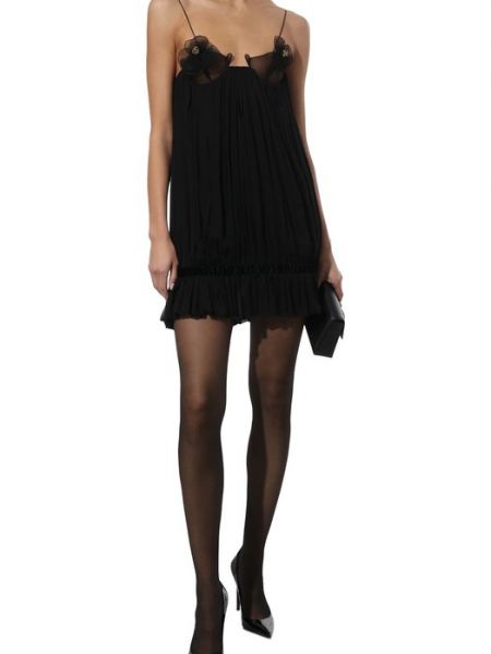 Платье Saint Laurent черное