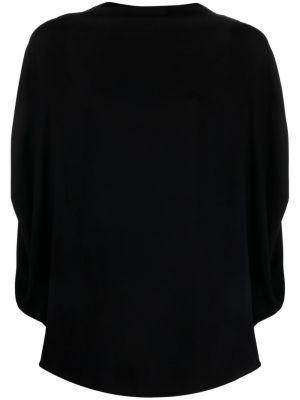 Bluza brez rokavov Mm6 Maison Margiela črna