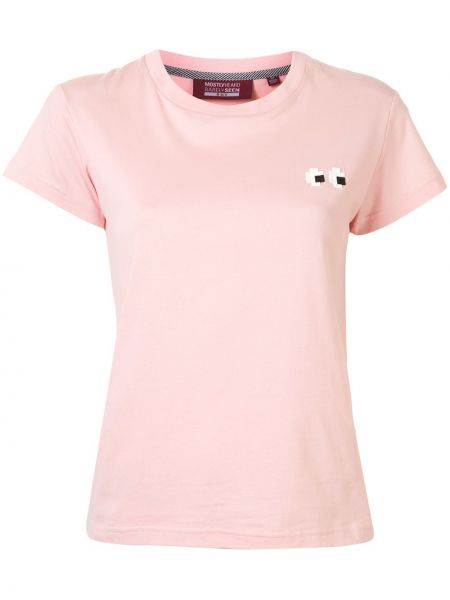 Camiseta con estampado Mostly Heard Rarely Seen 8-bit rosa