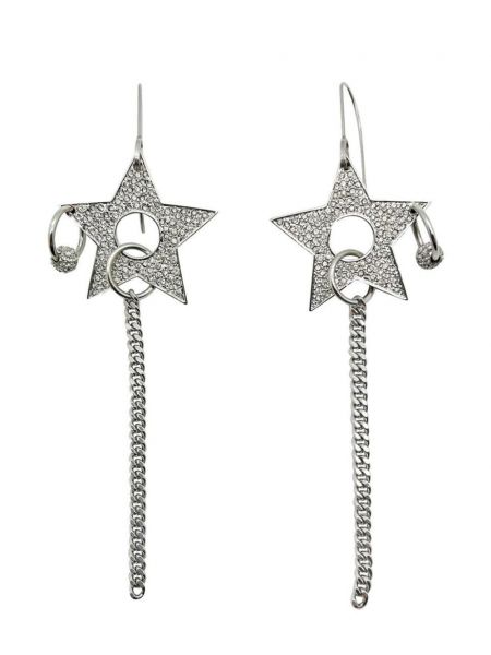 Σκουλαρίκια με μοτίβο αστέρια Christian Dior Pre-owned ασημί