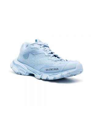 Sneakersy chunky Balenciaga Track niebieskie