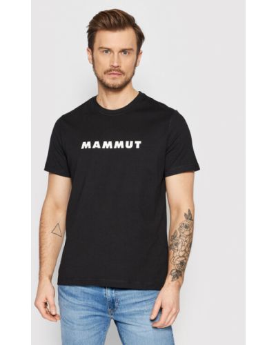 Mammut Póló Core Logo 1017-04030-0001-115 Fekete Regular Fit