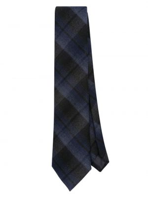 Kockovaná vlnená kravata Gabriele Pasini
