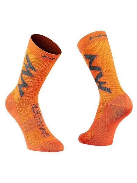 Κάλτσες Northwave πορτοκαλί