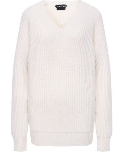 Кашемировый свитер Tom Ford, белый