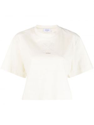 T-krekls Off-white balts