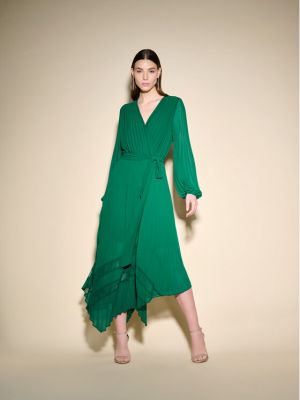 Коктейлна рокля Joseph Ribkoff зелено