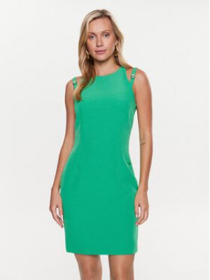 Slim fit šaty Chiara Ferragni zelené