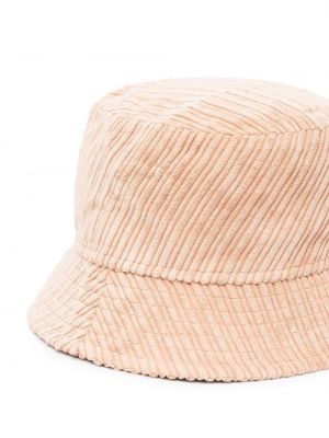 Manšestrový klobouk Isabel Marant hnědý