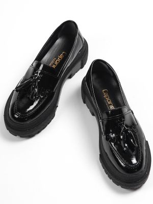 Pantofi loafer fără toc Capone Outfitters negru