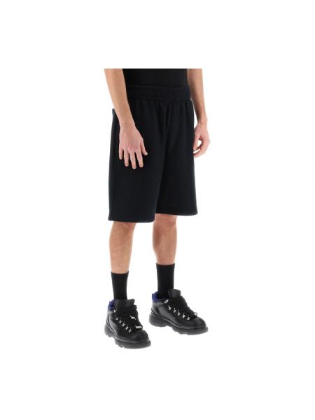 Fleece sport shorts Burberry schwarz