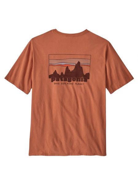T-shirt Patagonia braun