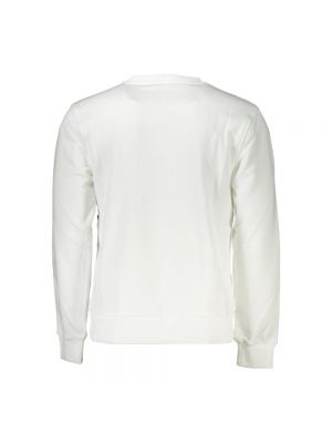 Bluza bawełniana z długim rękawem Cavalli Class biała