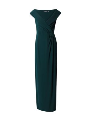 Večernja haljina Lauren Ralph Lauren zelena