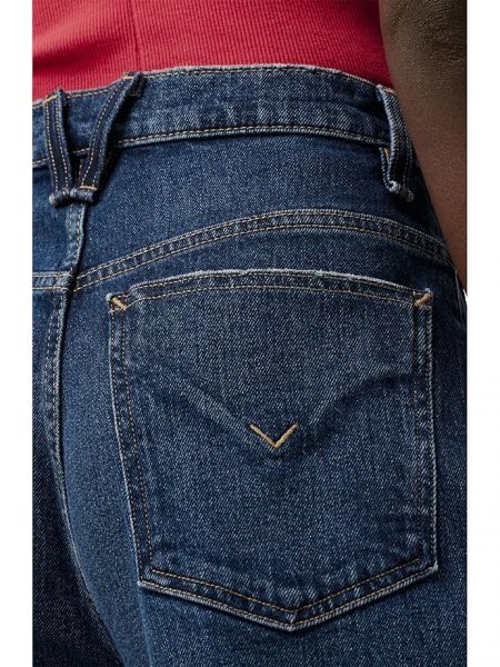 Джинсы с высокой талией свободного кроя Hudson Jeans