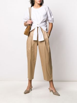 Pantalones rectos Dolce & Gabbana marrón