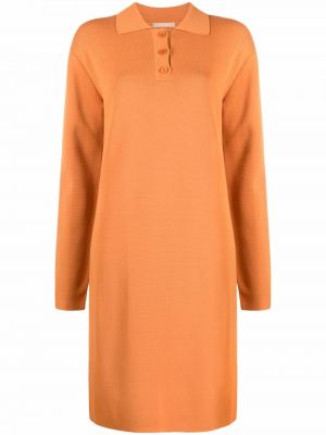 Strikket dress 12 Storeez oransje