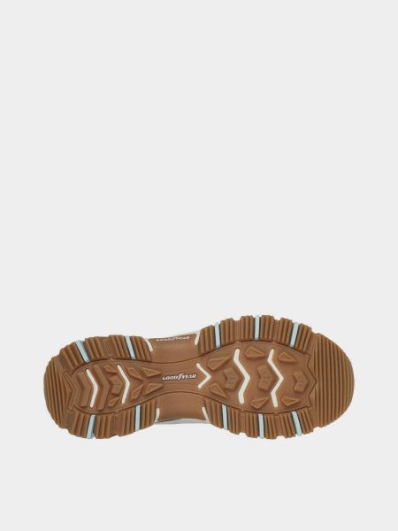 Кожаные кроссовки Skechers коричневые