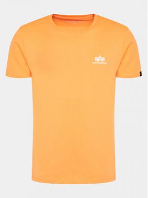 T-shirt Alpha Industries orange