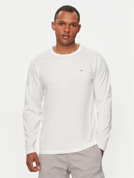 Μακρυμάνικη μπλούζα C.p. Company λευκό