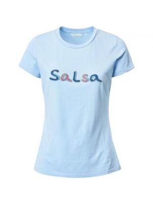 Koszulka z krótkim rękawem Salsa niebieska