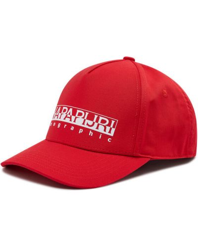 Șapcă Napapijri roșu