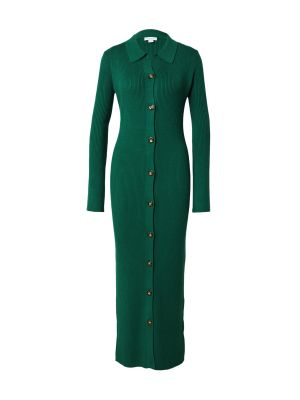 Плетена рокля Warehouse зелено