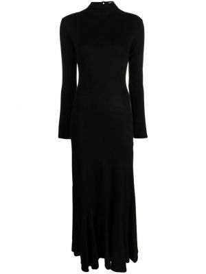 Плетена рокля Musier черно