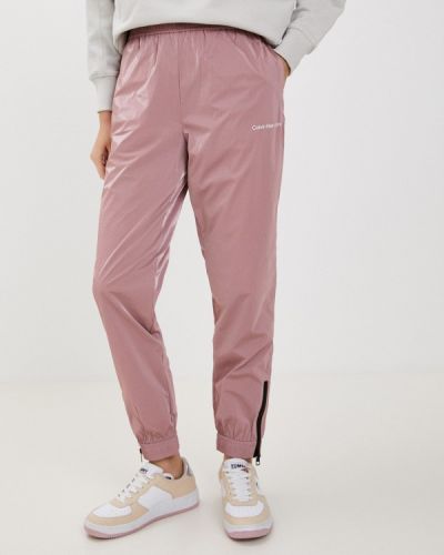 Джинсовые спортивные брюки Calvin Klein Jeans, розовые