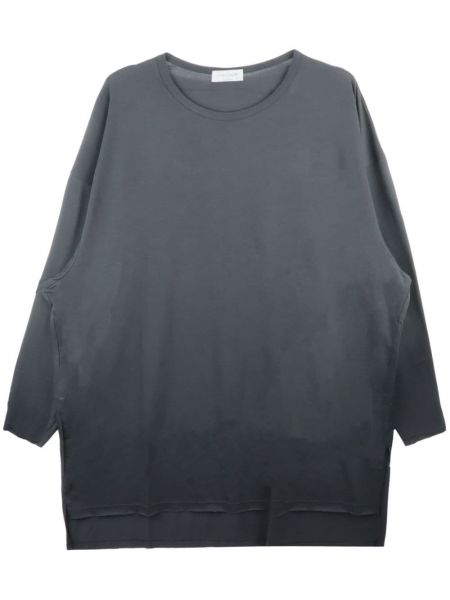 Langærmet t-shirt Yohji Yamamoto sort