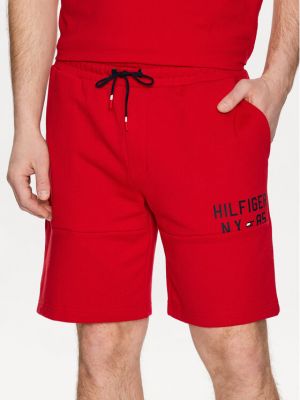 Sport rövidnadrág Tommy Hilfiger piros