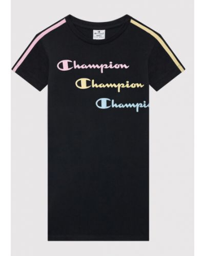 Champion Hétköznapi ruha 404351 Fekete Relaxed Fit