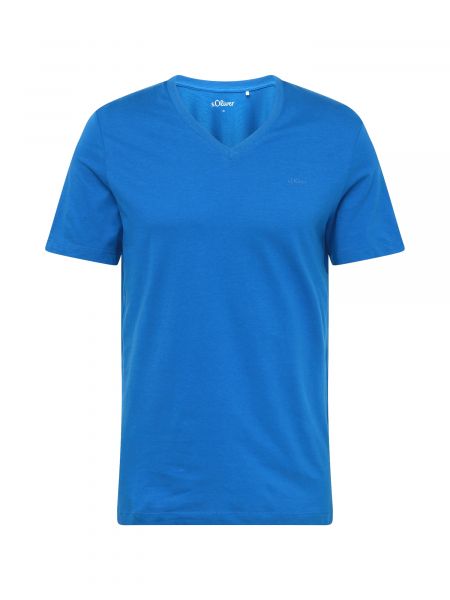 Тениска S.oliver синьо