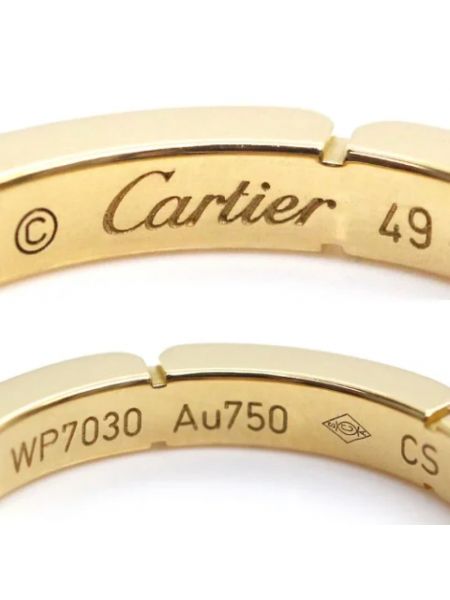 Anillo retro Cartier Vintage amarillo