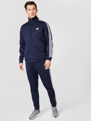 Survêtement à rayures Adidas Sportswear bleu