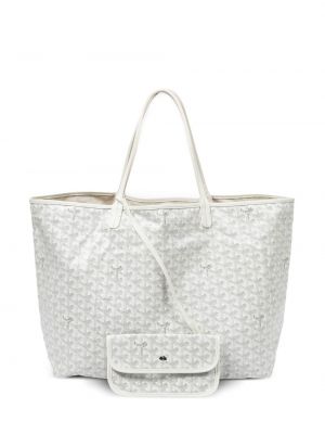 Τσάντα shopper Goyard λευκό