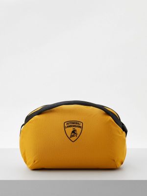 Сумка через плечо Automobili Lamborghini желтая