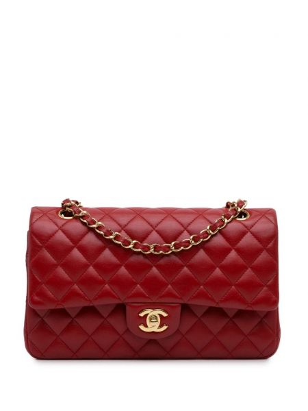 Класически чанта за ръка Chanel Pre-owned червено