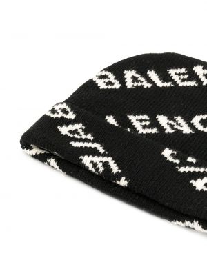 Bonnet Balenciaga noir